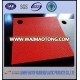 Orange polyurethane rubber foam sheet